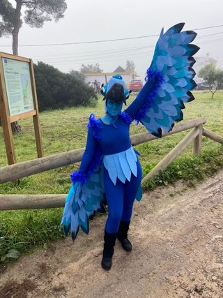 Disfraz Loro azul Ríoo