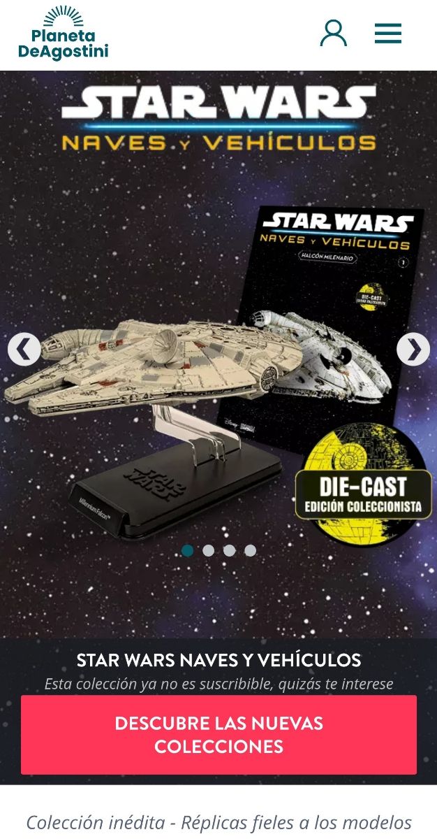 COLECCION STAR WARS - NAVES Y VEHÍCULOS