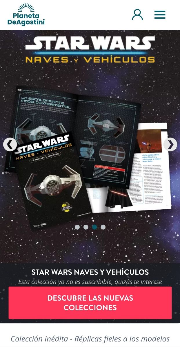 COLECCION STAR WARS - NAVES Y VEHÍCULOS