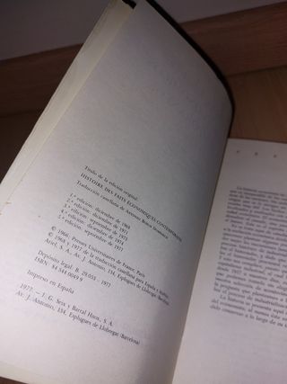 LIBRO - Historia hechos económicos contemporáneos