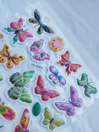 Adesivi farfalle