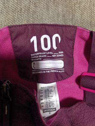 Peto de esquí para niños 