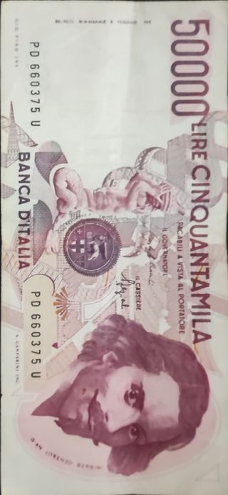 50000 lire