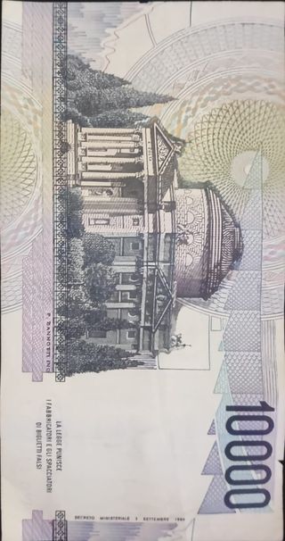 10MILA LIRE ITALIANE