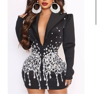 Blazer pedrería