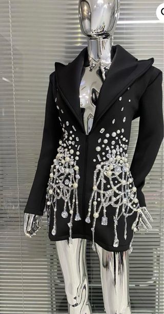 Blazer pedrería
