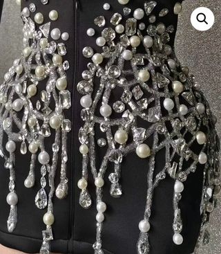 Blazer pedrería