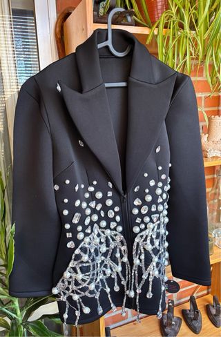 Blazer pedrería