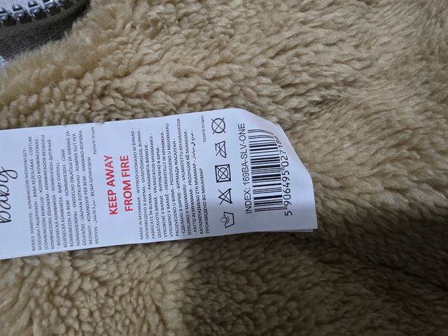 Sacca nana bebè nuovo senza etichette