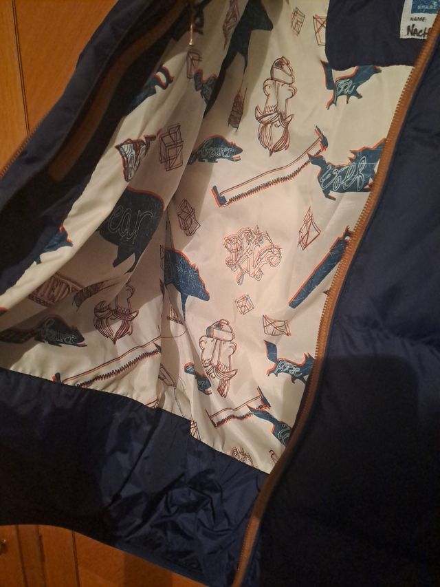 chaqueta de niño para la nieve talla 12