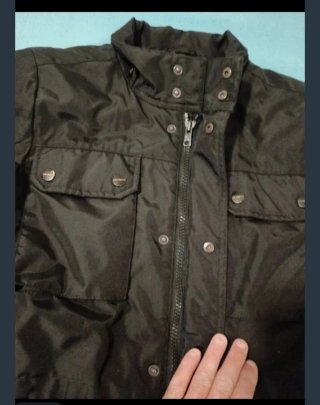 Parka acolchada.