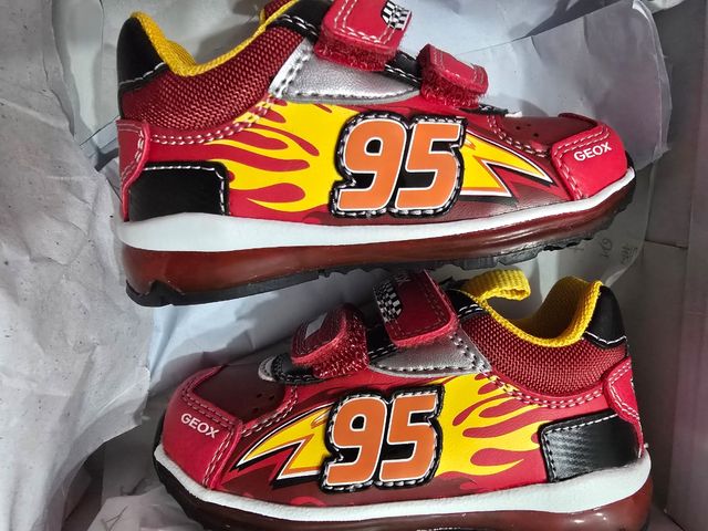 Scarpe/sneakers primi passi Geox con le luci