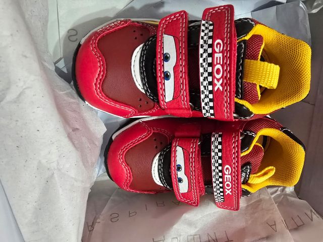 Scarpe/sneakers primi passi Geox con le luci