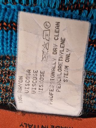 Missoni maglia vintage in viscosa 