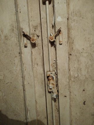 2 ventanas de madera 120x120