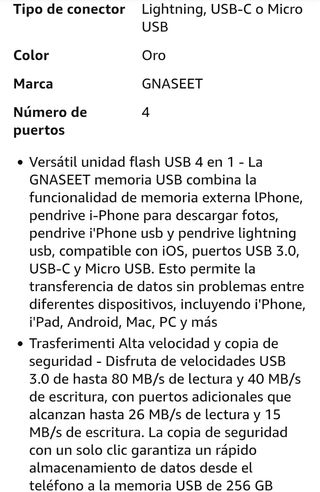 Pendrive 256 GB 3.0