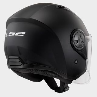 LS2 CASCO JET NEGRO MATE AIRFLOW 2