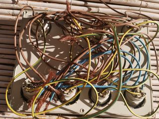 Quadro elettrico industriale con prese