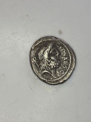 Denario Publio Plautio Hypsaeus 60 aC  Roma