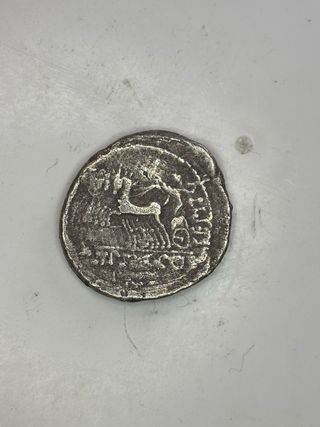 Denario Publio Plautio Hypsaeus 60 aC  Roma