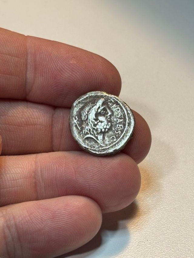 Denario Publio Plautio Hypsaeus 60 aC  Roma