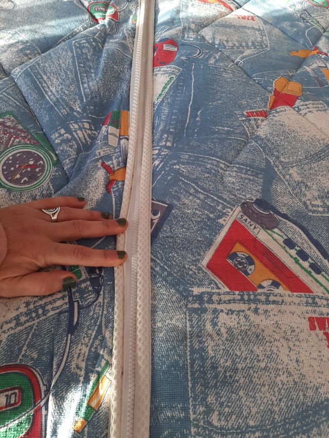 2 colchones individuales acoplables