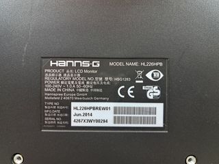 Monitor HANNS-G HL226HPB 21,5" (LED)