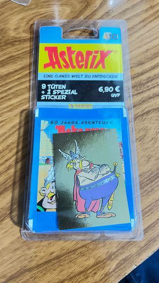 Blister figurine Asterix 9 bustine  1 speciale