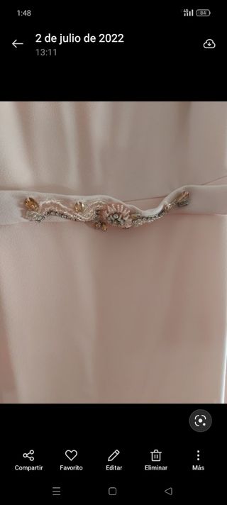Vestido fiesta de Pronovias