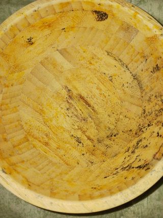 2 cuencos del TIBET MADERA MACIZOS