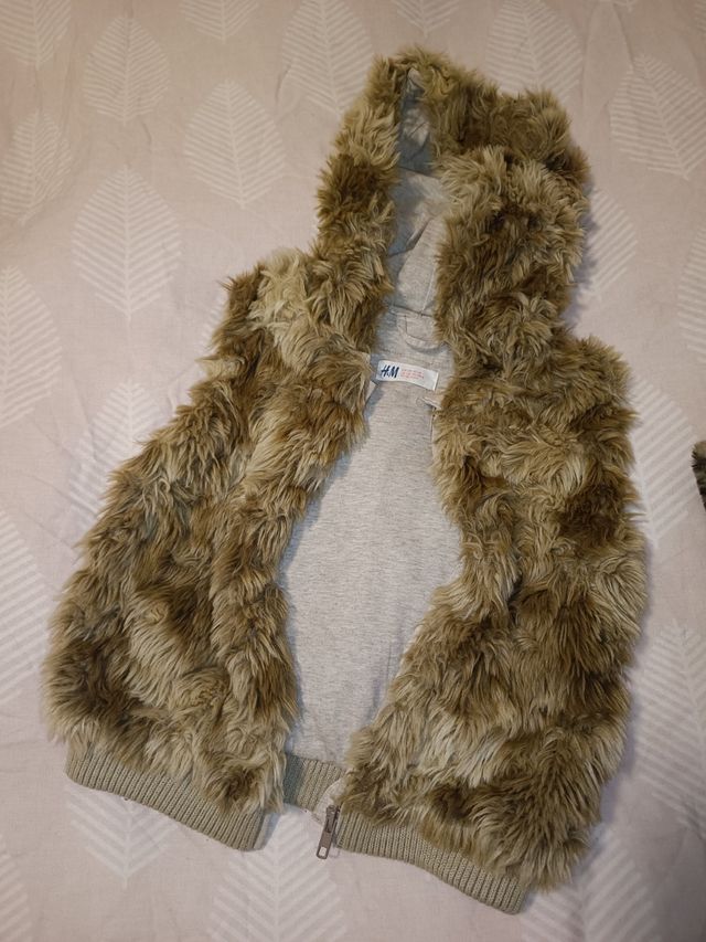 Chaleco ropa niña 7-8 años