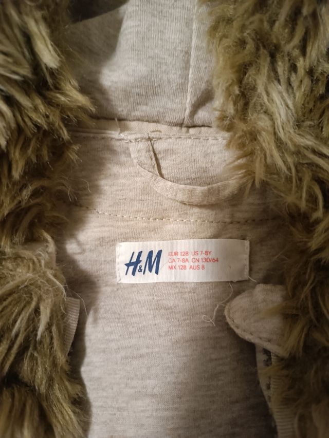 Chaleco ropa niña 7-8 años