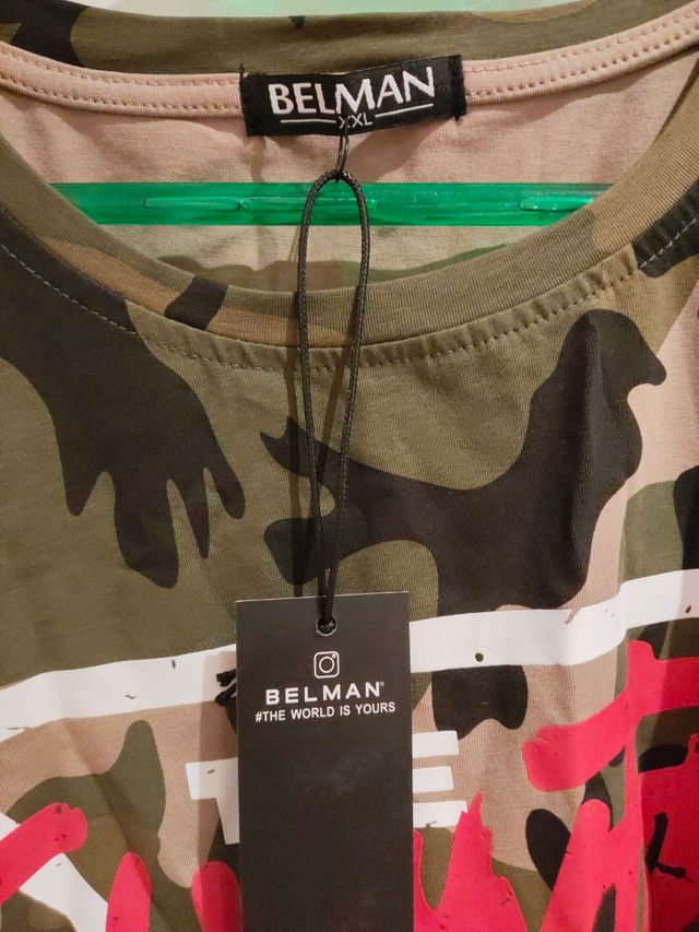 Camiseta militar talla XXL