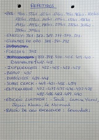 CROMOS ADRENALYN XL 23-24