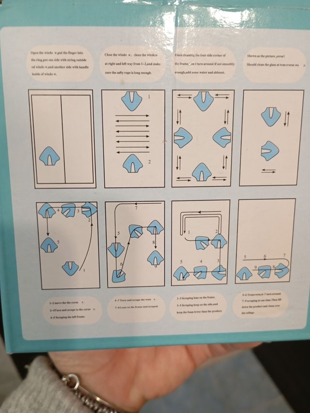 Strumento per la pulizia dei vetri