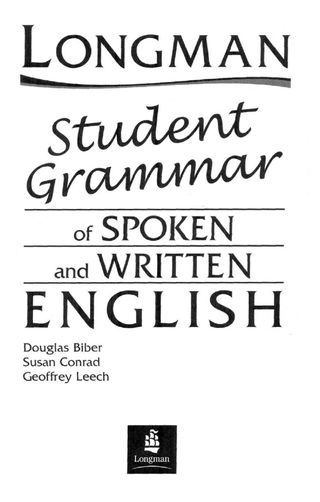 Longman Grammar of Spoken and Written En longman 辞書