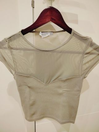 Camiseta mujer Stradivarius 