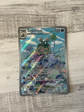 carta pokemon de Garbodor Full Art 204