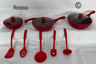 NUOVO SET 11 PEZZI PADELLE