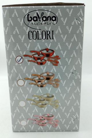 NUOVO SET 11 PEZZI PADELLE