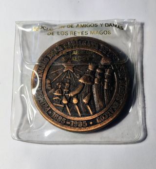 Medalla centenario cabalgata REYES MAGOS 1985