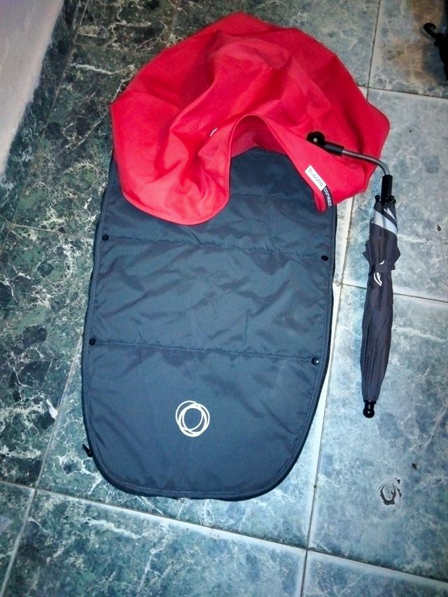 Saco de Bugaboo cameleon y paraguas