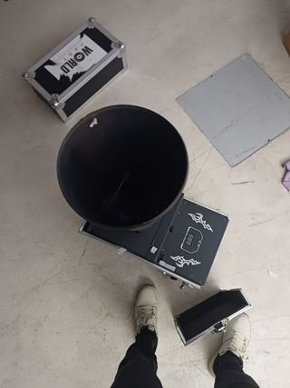 Maquina confetis co2