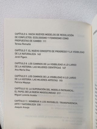 Mujer y medio ambiente:los caminos de la visibilidad. Utopías, educación y nuevo paradigma
