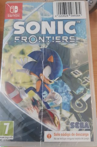 Pack juegos Sonic switch sin abrir