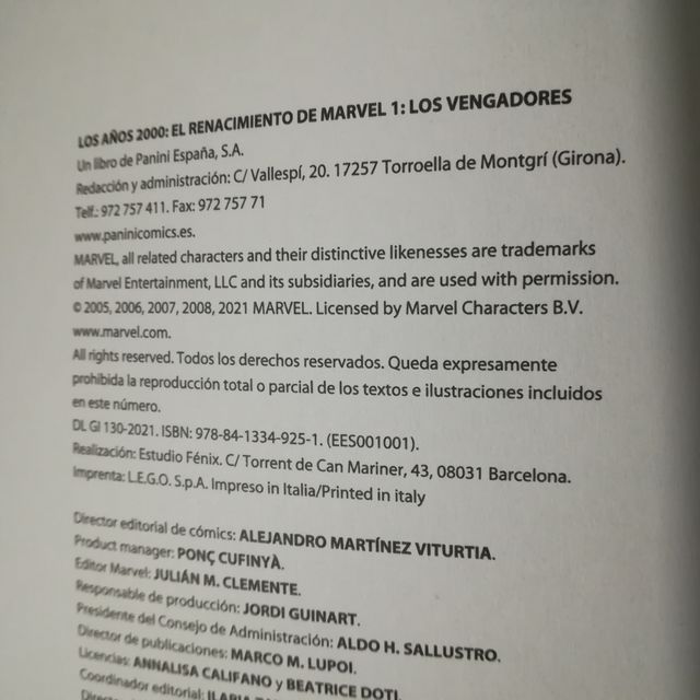 Marvel. Los Vengadores. El renacimiento