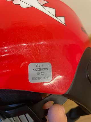 Casco esqui niños 
