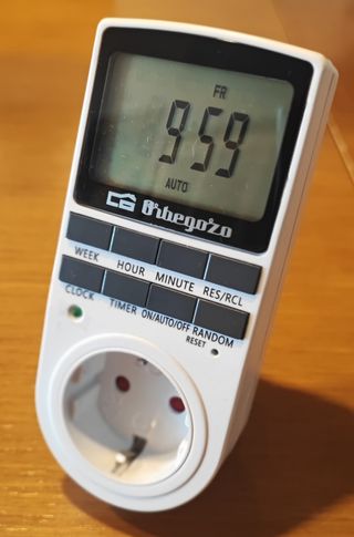 Enchufe programador digital