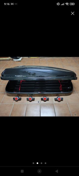 Se alquila cofre / baúl de coche Evospace 500 DS