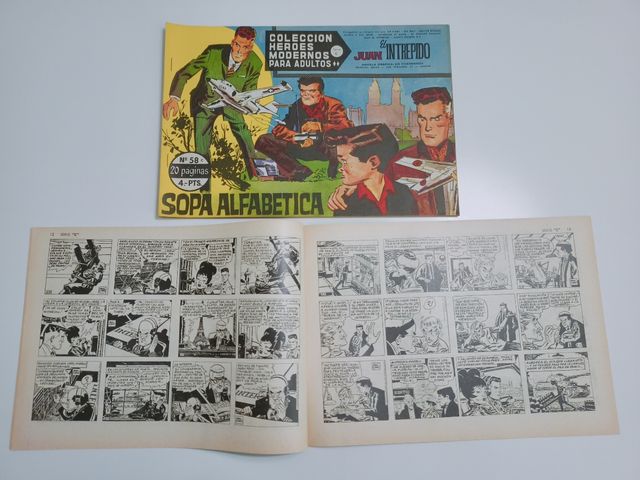 comics JUAN INTREPIDO (5 comics)